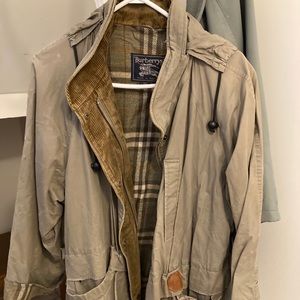 Burberry barn coat -wool and cotton